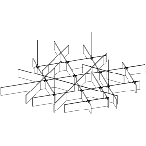 Acoustic Ceiling Baffle Gluher